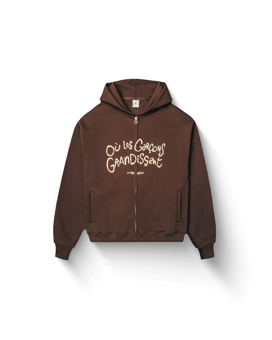 Hoodie zippé OLGG